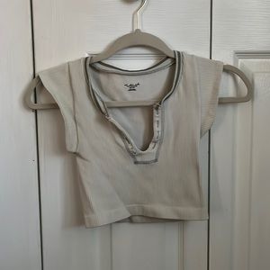 urban outfitters out from under go for gold seamless top